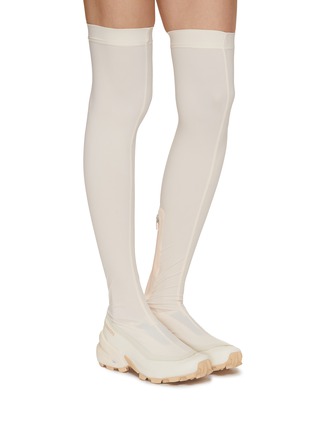 Figure View - Click To Enlarge - MM6 MAISON MARGIELA - x Salomon Crosswader Over-the-Knee Sneaker Boots