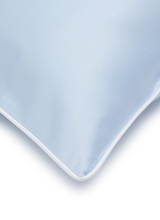 Detail View - Click To Enlarge - CELSO DE LEMOS - Noa Cushion Cover — Sky Blue