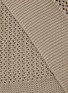 Detail View - Click To Enlarge - CELSO DE LEMOS - Bladade King Size Bed Cover Throw — Eucalyptus