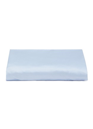 Main View - Click To Enlarge - CELSO DE LEMOS - Secret King Size Fitted Sheet — Sky Blue