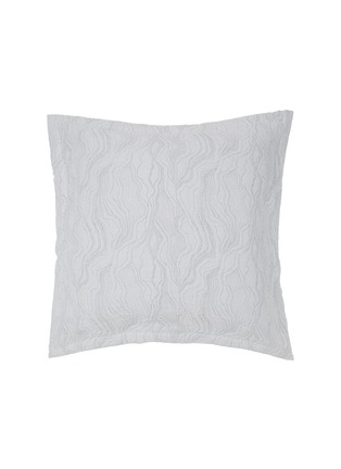 Main View - Click To Enlarge - CELSO DE LEMOS - Perle Cushion Cover — Silver