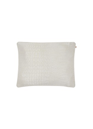 Main View - Click To Enlarge - CELSO DE LEMOS - Luxe Cushion Cover — Natural