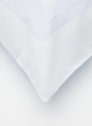 Detail View - Click To Enlarge - CELSO DE LEMOS - Exquise Pillow Case Set of 2 — Sky Blue