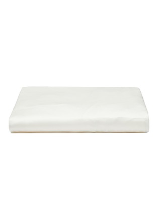 Main View - Click To Enlarge - CELSO DE LEMOS - Secret Queen Size Fitted Sheet — Ivory