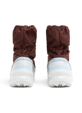Back View - Click To Enlarge - MM6 MAISON MARGIELA - x Salomon Mid Top Sneakers