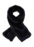 Main View - Click To Enlarge - KARL DONOGHUE - Shearling Slot Scarf