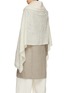Back View - Click To Enlarge - KARL DONOGHUE - Shearling Collar Cashmere Shawl