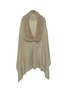 Main View - Click To Enlarge - KARL DONOGHUE - Shearling Collar Cashmere Shawl