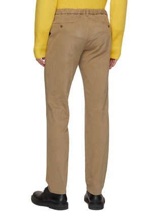 Back View - Click To Enlarge - TOMORROWLAND - Elastic Back Pressed Crease Chino Pants