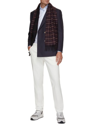 Figure View - Click To Enlarge - TOMORROWLAND - Double Breasted Notch Lapel Blazer