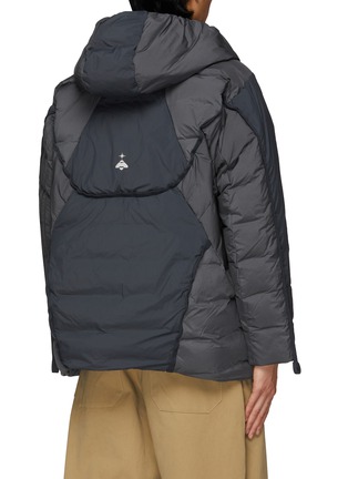 Back View - Click To Enlarge - ADIDAS - x HAMCUS Hooded Colourblock Down Jacket