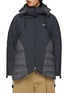 Main View - Click To Enlarge - ADIDAS - x HAMCUS Hooded Colourblock Down Jacket