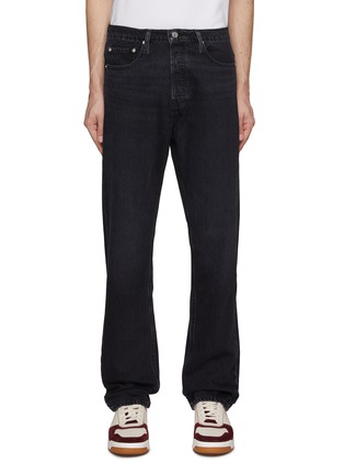 Main View - Click To Enlarge - FRAME - Dark Wash Straight Jeans