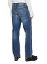 Back View - Click To Enlarge - FRAME - Distressed Paint Jeans
