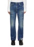 Main View - Click To Enlarge - FRAME - Distressed Paint Jeans
