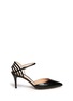 Main View - Click To Enlarge - GIANVITO ROSSI - Cutout leather d'Orsay pumps