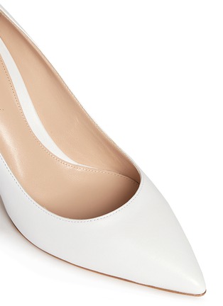 Detail View - Click To Enlarge - GIANVITO ROSSI - 'Simple' nappa leather pumps