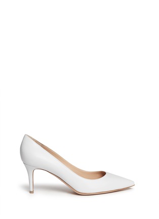 Main View - Click To Enlarge - GIANVITO ROSSI - 'Simple' nappa leather pumps