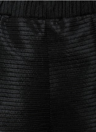 Detail View - Click To Enlarge - ELLERY - 'Petersburg' stripe jacquard shorts