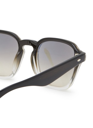 Detail View - Click To Enlarge - BRUNELLO CUCINELLI - x Oliver Peoples Acetate Pillow Sunglasses