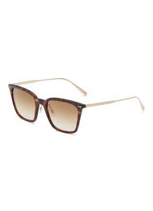 Main View - Click To Enlarge - BRUNELLO CUCINELLI - x Oliver Peoples Acetate Pillow Sunglasses