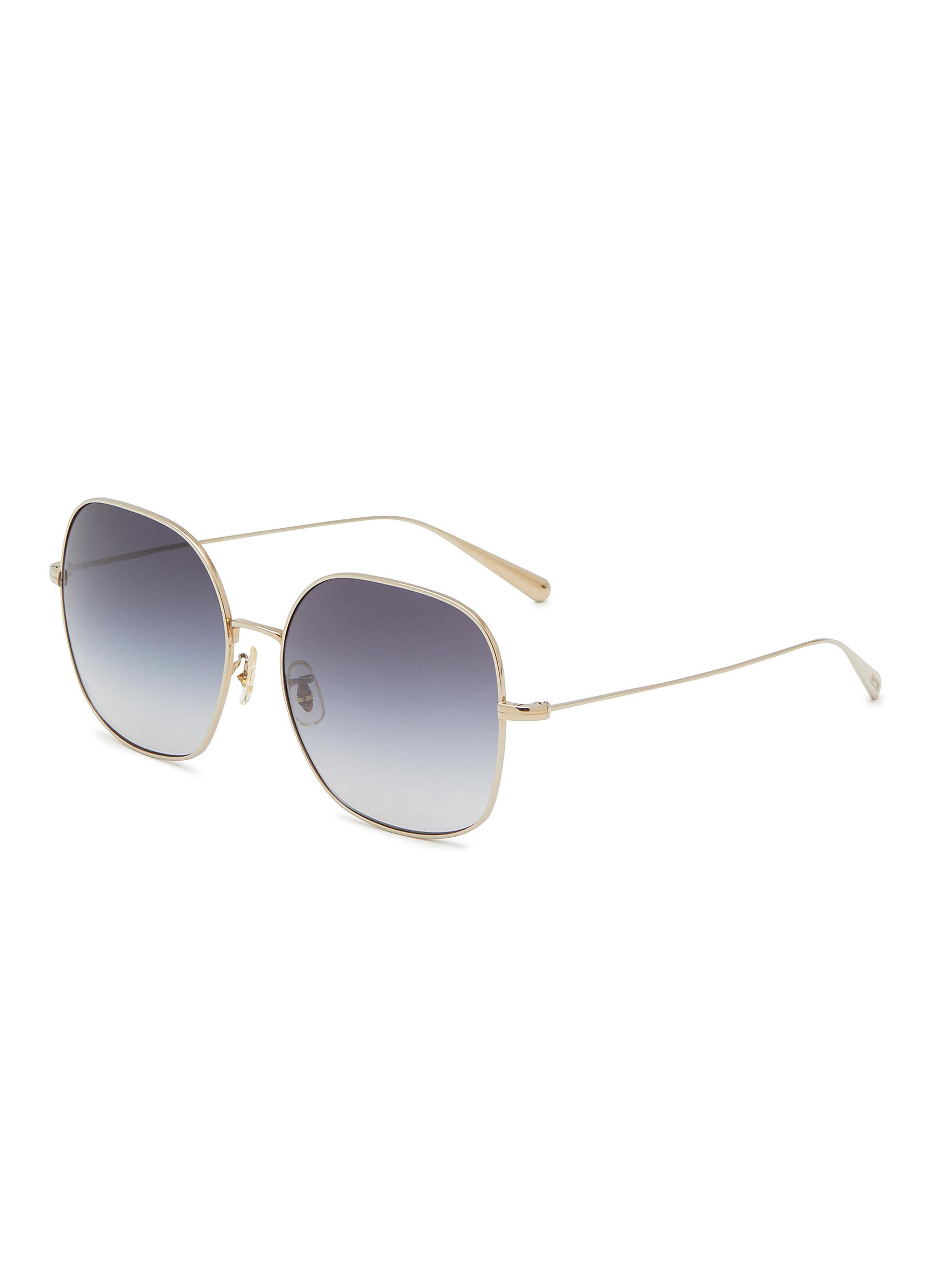 x Oliver Peoples Metal Pillow Sunglasses