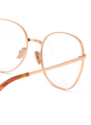 Detail View - Click To Enlarge - MIU MIU - Metal Phantos Optical Glasses