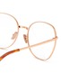 Detail View - Click To Enlarge - MIU MIU - Metal Phantos Optical Glasses