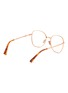 Figure View - Click To Enlarge - MIU MIU - Metal Phantos Optical Glasses