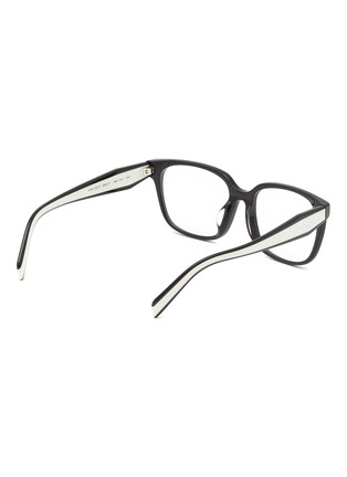 Figure View - Click To Enlarge - PRADA - Acetate Rectangle Optical Glasses