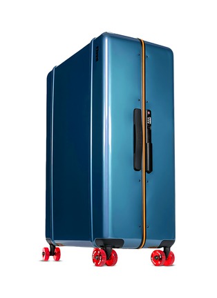 Detail View - Click To Enlarge - FLOYD - Trunk Luggage Suitcase — Pacific Blue