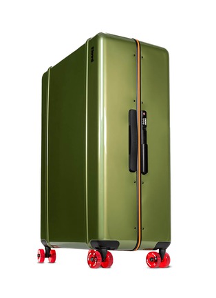 Detail View - Click To Enlarge - FLOYD - Trunk Luggage Suitcase — Vegas Green