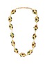 Main View - Click To Enlarge - LANE CRAWFORD VINTAGE ACCESSORIES - Chanel Chunky Red Green Gripoix Necklace