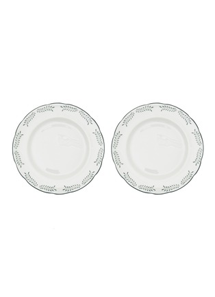 Main View - Click To Enlarge - MAISON MARGAUX - The Margaux Dessert Plate Set of 2 — Olive