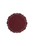 Main View - Click To Enlarge - MAISON MARGAUX - Abigail Linen Cotton Blend Placemat Set of 2 — Burgundy