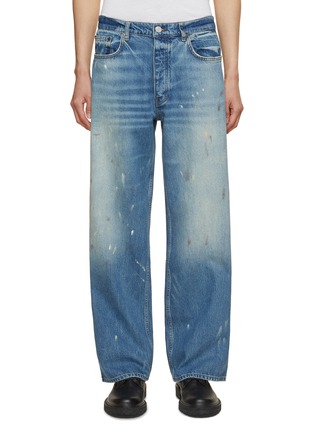 OUR LEGACY Wide-Leg Cropped Frayed Jeans for Men