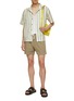 Figure View - Click To Enlarge - FRAME - Drawstring Terry Cotton Shorts