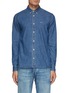 Main View - Click To Enlarge - DENHAM - Rich Reg Denim Button Down Shirt