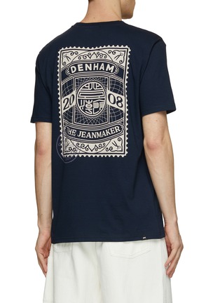 Back View - Click To Enlarge - DENHAM - Stamp Print Back T-Shirt