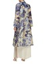 Back View - Click To Enlarge - BIYAN - Romana Floral Print Silk Trench Coat