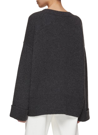 Back View - Click To Enlarge - ARCH4 - Oversized Chunky Knit Sweater