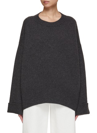 Main View - Click To Enlarge - ARCH4 - Oversized Chunky Knit Sweater