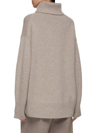 Back View - Click To Enlarge - ARCH4 - Chunky Knit Turtleneck Sweater