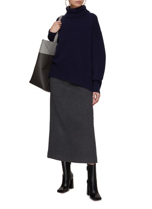 Figure View - Click To Enlarge - ARCH4 - Chunky Knit Turtleneck Sweater
