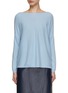 Main View - Click To Enlarge - ARCH4 - Boat Neck Cashmere Jumper