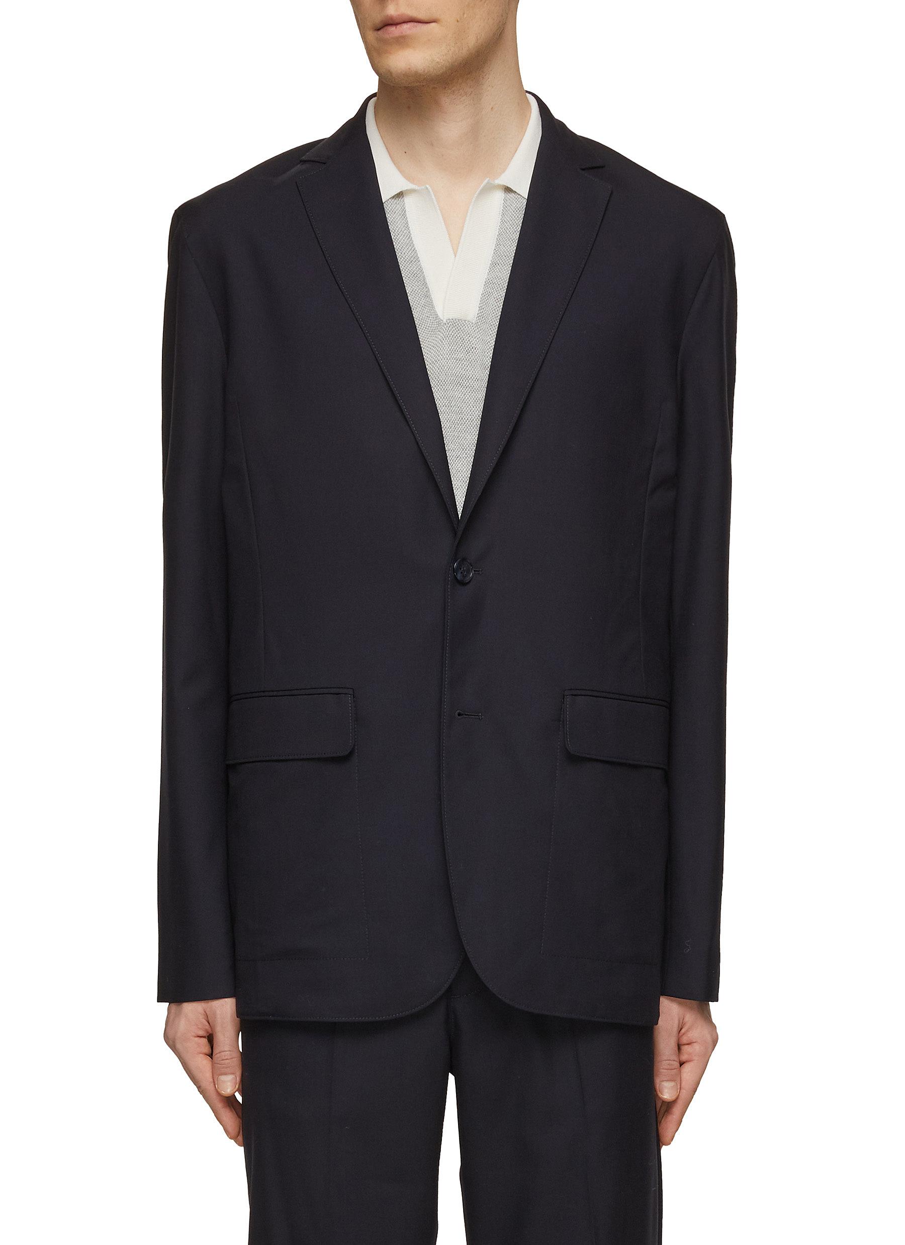 Merino wool hot sale blazer mens