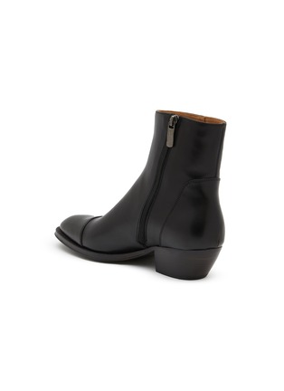  - ALBERTO FASCIANI - Anima 35 Zip Leather Ankle Boots