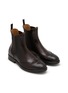 Detail View - Click To Enlarge - ALBERTO FASCIANI - Camil Leather Chelsea Boots