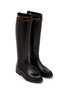 Detail View - Click To Enlarge - ALBERTO FASCIANI - Eva Tall Leather Riding Boots