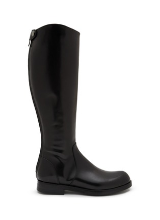 Main View - Click To Enlarge - ALBERTO FASCIANI - Camil Tall Leather Riding Boots